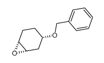 (+/-)-cis-1-benzyloxy-3,4-epoxy-cyclohexane结构式