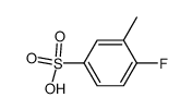 6-fluoro-toluene-3-sulfonic acid Structure