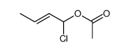 α-chlorocrotyl acetate结构式