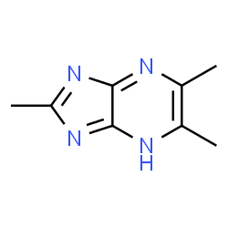 1H-Imidazo[4,5-b]pyrazine,2,5,6-trimethyl-结构式