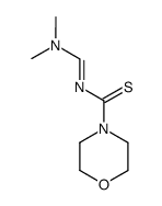 N-(dimethylaminomethylene)morpholino thiourea Structure