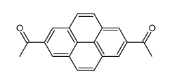 2,7-diacetylpyrene Structure