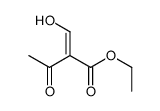 ethyl 2-(hydroxymethylidene)-3-oxobutanoate结构式