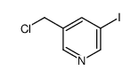 3-(Chloromethyl)-5-iodopyridine Structure