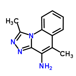 1,5-Dimethyl[1,2,4]triazolo[4,3-a]quinolin-4-amine结构式
