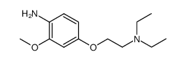 4-(2-(diethylamino)ethoxy)-2-methoxyaniline Structure