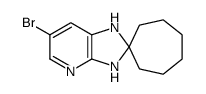 6-Bromo-2,2-spirocycloheptane-2,3-dihydro-1H-imidazo[4,5-b]pyridine picture