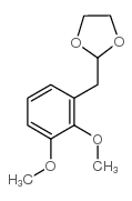 3-(1,3-DIOXOLAN-2-YLMETHYL)-1,2-DIMETHOXYBENZENE结构式