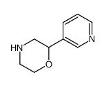 2-(3-吡啶)吗啉结构式