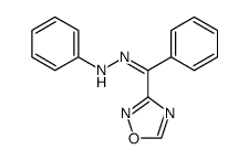 (Z)-phenylhydrazone of 3-benzoyl-1,2,4-oxadiazole结构式