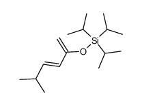 (3E)-4-isopropyl-2-(triisopropylsiloxy)-1,3-butadiene Structure