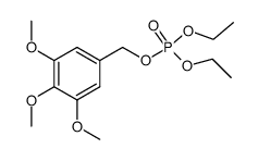 diethyl 3,4,5-trimethoxybenzyl phosphate Structure