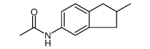 Acetamide, N-(2,3-dihydro-2-methyl-1H-inden-5-yl) Structure