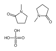 2-Pyrrolidinone,1-methyl-,sulfate (2:1)结构式