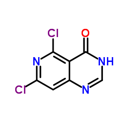 5,7-二氯吡啶并[4,3-d]嘧啶-4(3h)-酮结构式