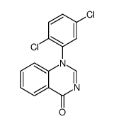 4(1H)-Quinazolinone, 1-(2,5-dichlorophenyl)结构式
