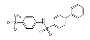 4-phenyl-N-(4-sulfamoylphenyl)benzenesulfonamide结构式
