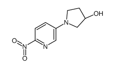 (3R)-1-(6-nitropyridin-3-yl)pyrrolidin-3-ol Structure