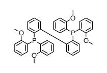 [2-[2-bis(2-methoxyphenyl)phosphanylphenyl]phenyl]-bis(2-methoxyphenyl)phosphane Structure