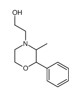 2-(3-methyl-2-phenyl-morpholin-4-yl)-ethanol结构式