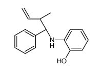 2-[[(1R,2S)-2-methyl-1-phenylbut-3-enyl]amino]phenol结构式