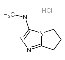 6,7-Dihydro-5H-pyrrolo[2,1-c]-1,2,4-triazole-3-methanamine Structure