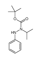 tert-butyl N-anilino-N-propan-2-ylcarbamate Structure