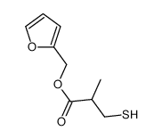 furfuryl 3-mercapto-2-methylpropionate结构式