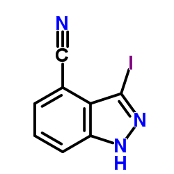 3-碘-1H-吲唑-4-甲腈图片
