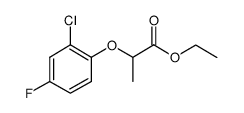 ethyl 2-(2-chloro-4-fluorophenoxy)propanoate Structure
