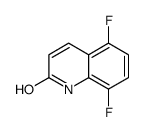 5,8-difluoro-1H-quinolin-2-one Structure