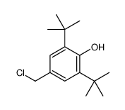 2,6-ditert-butyl-4-(chloromethyl)phenol Structure