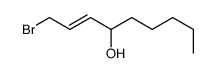 1-bromonon-2-en-4-ol Structure