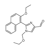 1-(ethoxymethyl)-2-(2-ethoxynaphthalen-1-yl)imidazole-4-carbaldehyde Structure
