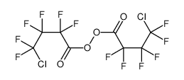 (4-chloro-2,2,3,3,4,4-hexafluorobutanoyl) 4-chloro-2,2,3,3,4,4-hexafluorobutaneperoxoate Structure