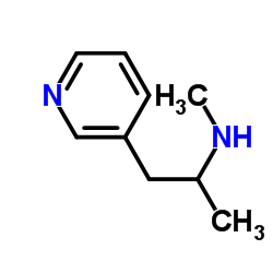 N,α-Dimethyl-3-pyridineethanamine structure