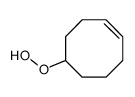 5-hydroperoxycyclooctene Structure
