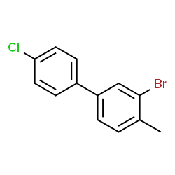 1-Bromo-5-(4-chlorophenyl)-2-methylbenzene Structure