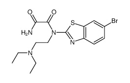 N'-(6-bromo-1,3-benzothiazol-2-yl)-N'-[2-(diethylamino)ethyl]oxamide Structure