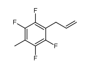 1-allyl-2,3,5,6-tetrafluoro-4-methylbenzene Structure