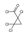 Cyclopropanecarbonyl chloride, 1,2,2-trichloro- (9CI) Structure