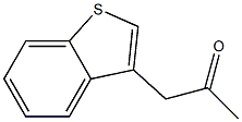 1-(benzo[b]thiophen-3-yl)propan-2-one Structure