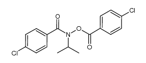 N-isopropyl-4-chloro-N-(4-chlorobenzyloxy)benzamide Structure