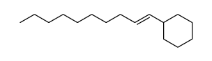 (E)-1-cyclohexyldec-1-ene结构式