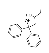 1,1-diphenylpentane-1,3-diol结构式