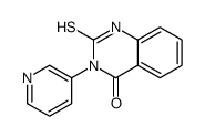 3-pyridin-3-yl-2-sulfanylidene-1H-quinazolin-4-one Structure