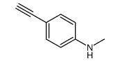 Benzenamine, 4-ethynyl-N-methyl- (9CI)图片