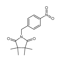 N-(4-nitrobenzyl)tetramethylsuccinimide Structure