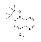 2-(Methoxycarbonyl)pyridine-3-boronic acid pinacol ester结构式