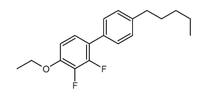 1-ethoxy-2,3-difluoro-4-(4-pentylphenyl)benzene Structure